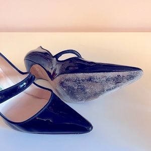 Manolo Blahnik Mary Jane, women’s shoes, black EUC